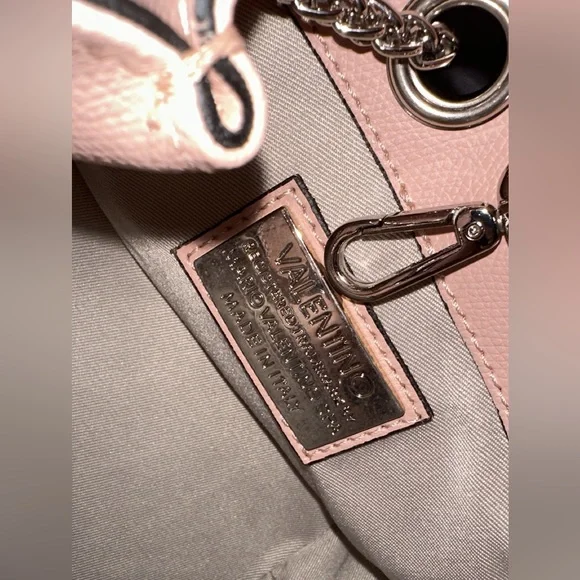 Valentino by Mario Valentino Mini Pink Bucket Bag - Picture 5 of 9